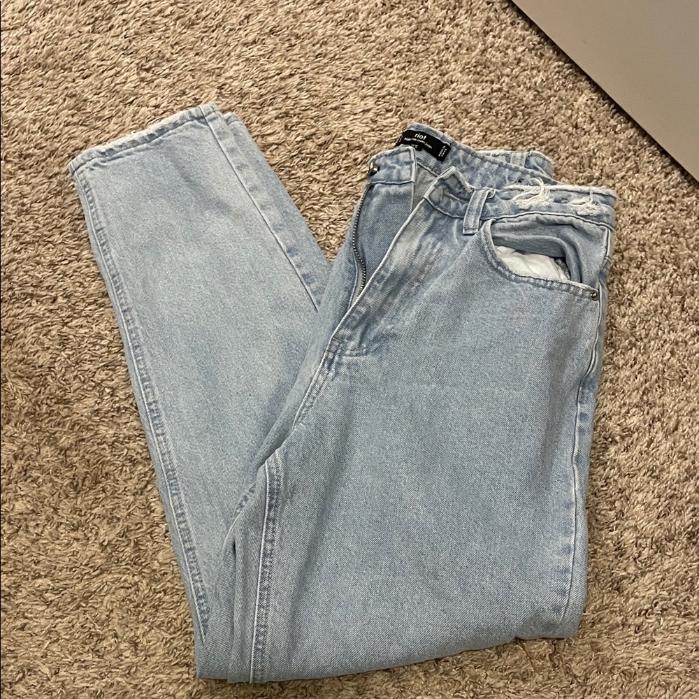 Riot Light Blue Jeans size 6